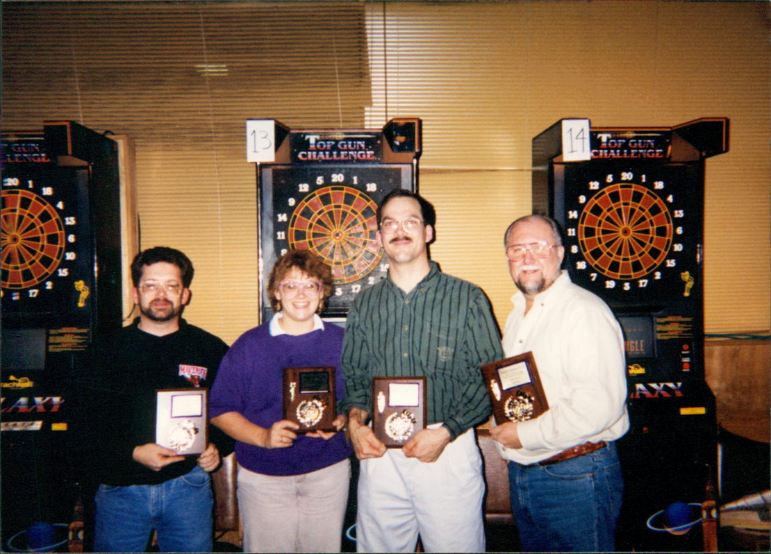 Dart League pictures from days past…but all from Club Paradise in Omaha